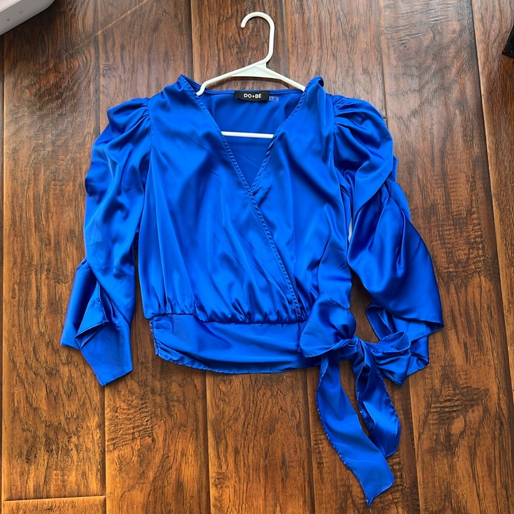 Royal blue blouse- NWT